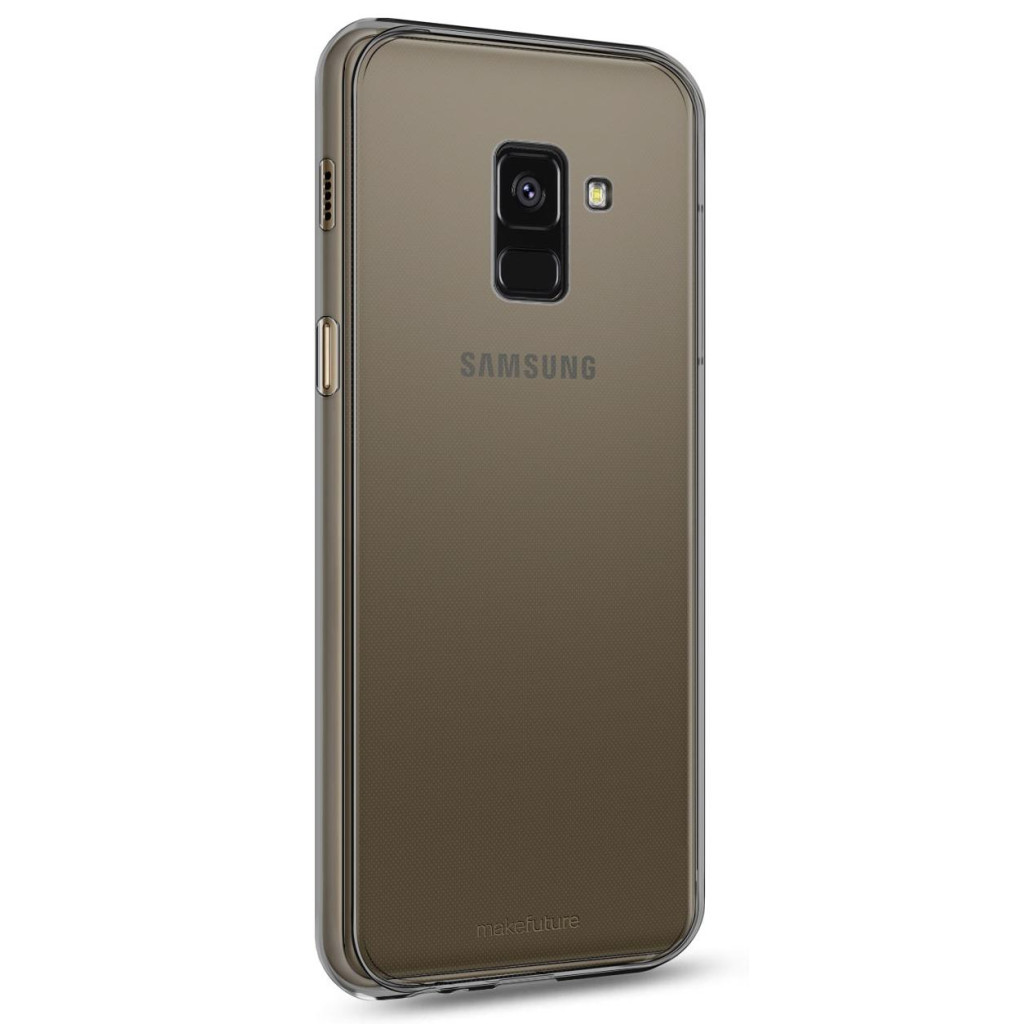Чохол до мобільного телефона MakeFuture Air Case (Clear TPU) Samsung A8 Plus 2018 Black (MCA-SA818PBK) - зображення 2