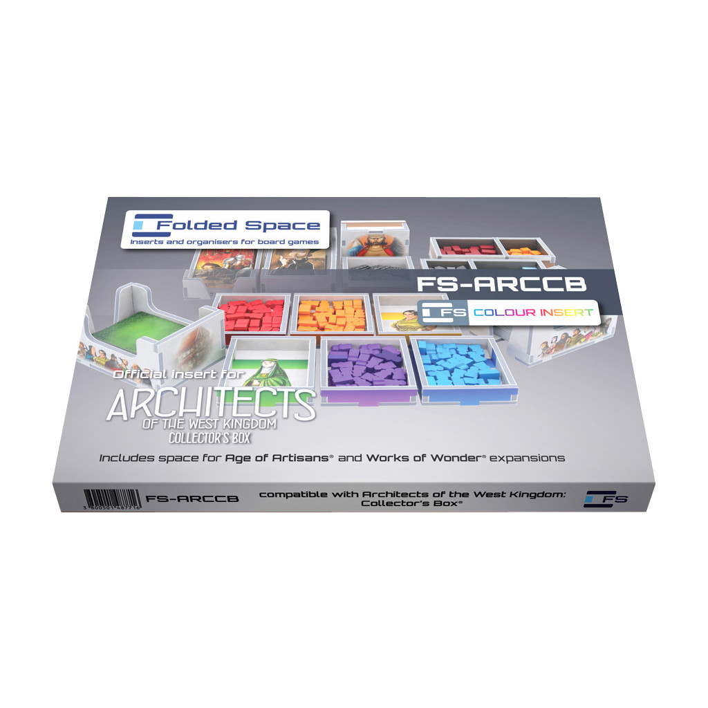 Органайзер для настільних ігор Folded Space Architects of the West Kingdom Collector's Box (FS-ARCCB) - изображение 1