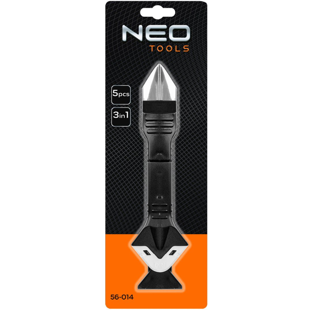 Шпатель Neo Tools силіконовий для герметика, 185мм, 3-6-10-13-17мм (56-014) - зображення 8