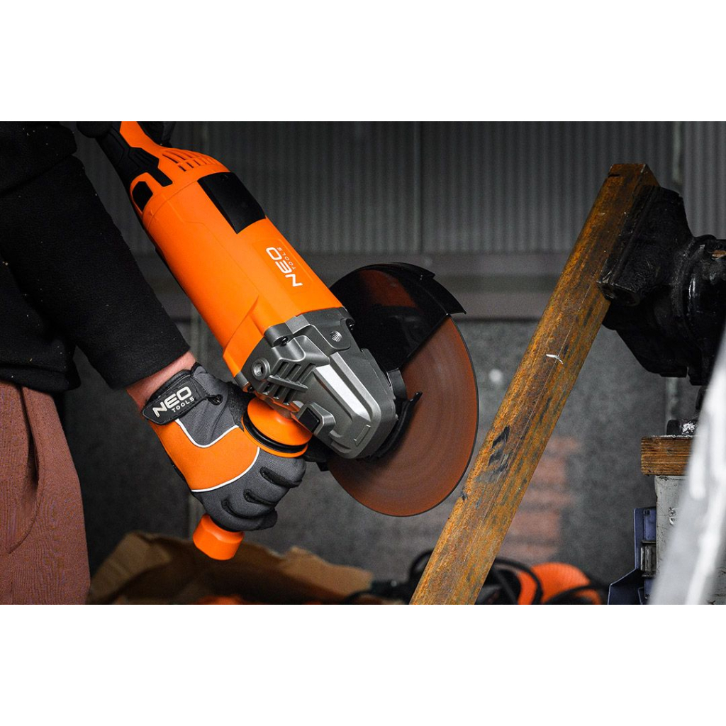 Шліфувальна машина Neo Tools 230мм, 3000W, 6600об/хв, 5.6кг (04-715) - зображення 3