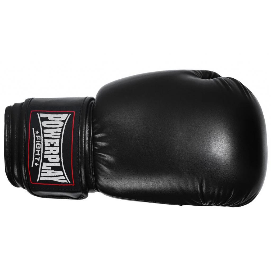 Боксерські рукавички PowerPlay 3004 12oz Black (PP_3004_12oz_Black) - зображення 3