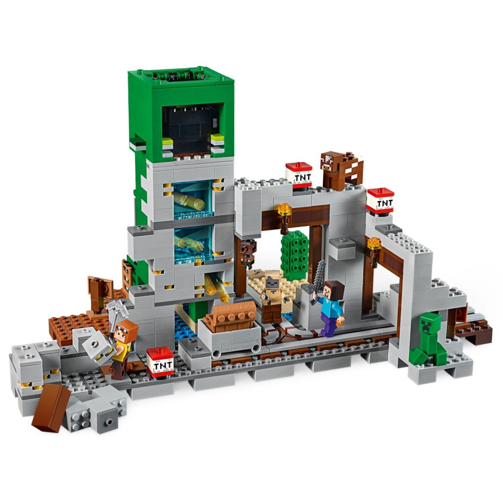 Конструктор LEGO MINECRAFT Шахта крипера 834 деталі (21155) - зображення 4