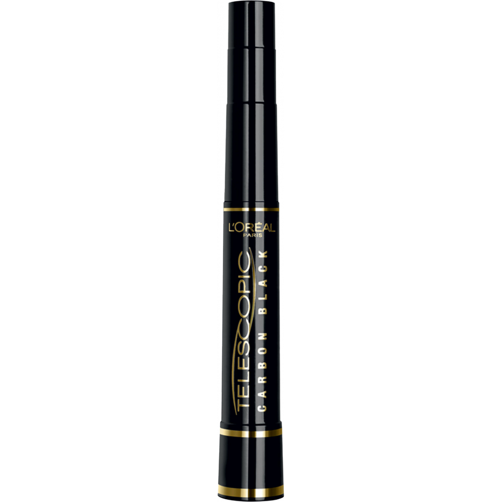 Туш для вій L'Oreal Paris Telescopic Carbon Black Ультра-чорна 8 мл (3600521479452) - зображення 1