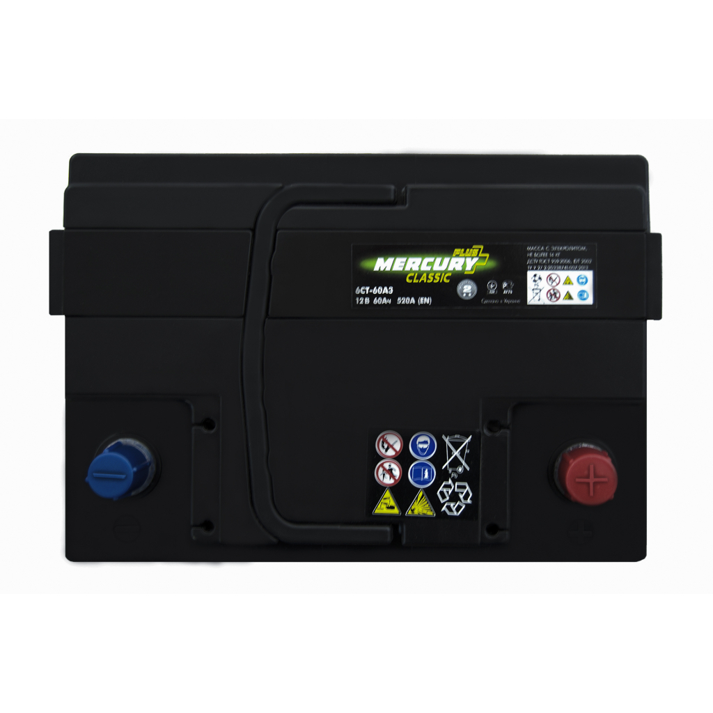 Акумулятор автомобільний MERCURY battery CLASSIC Plus 60Ah (P47295) - зображення 3