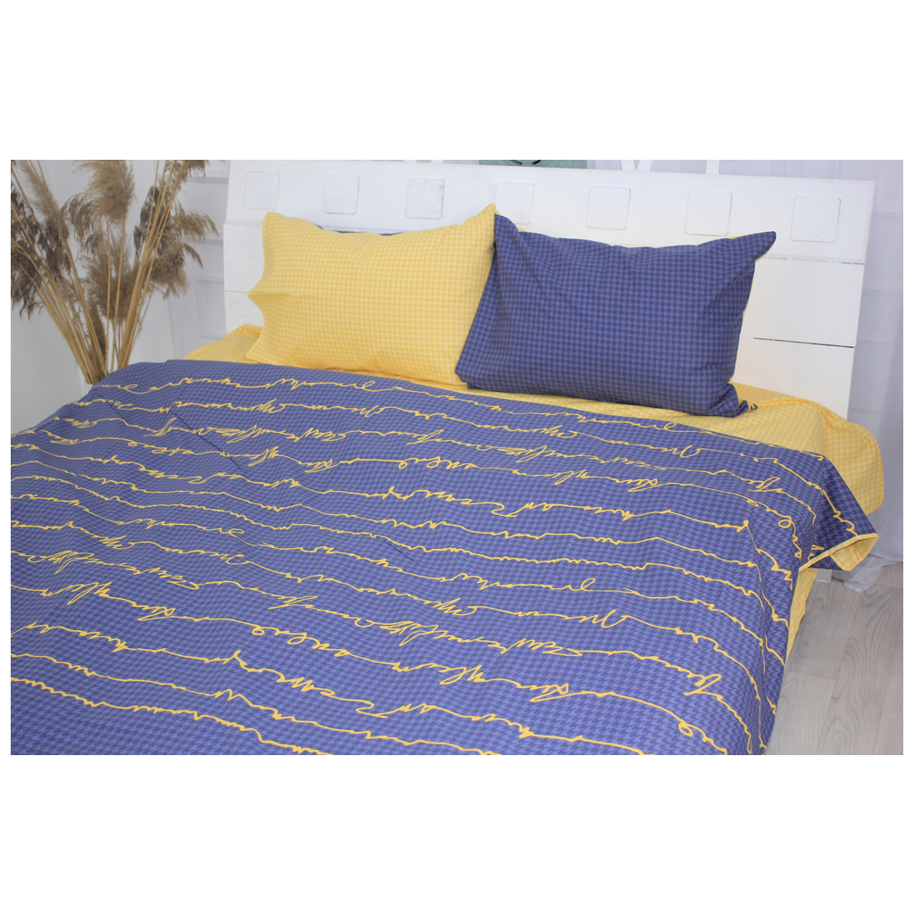 Постільна білизна MirSon Бязь Premium 17-0451 Vocabulary 200х220 (2200003088304) - изображение 2