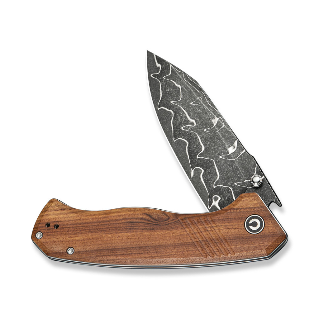 Ніж Civivi Placoid, Wood, Damascus (C23079-DS1) - зображення 4