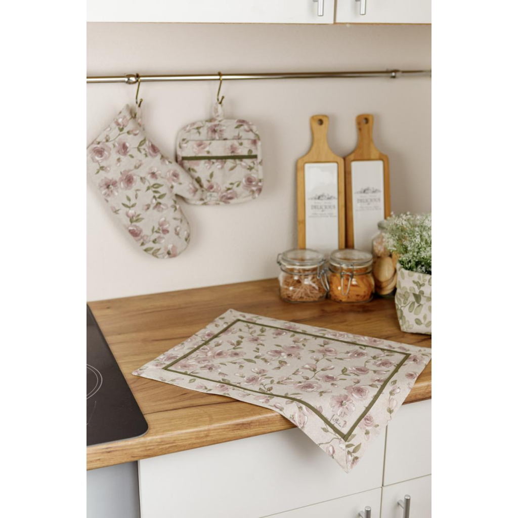 Кухонна прихватка Прованс Тереза квіточки 20х20 (034508) - зображення 3