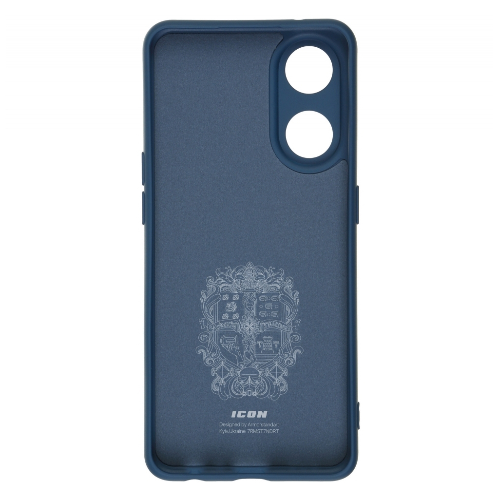 Чохол до мобільного телефона Armorstandart ICON Case OPPO Reno8 T 4G Camea cover Dark Blue (ARM68121) - зображення 2