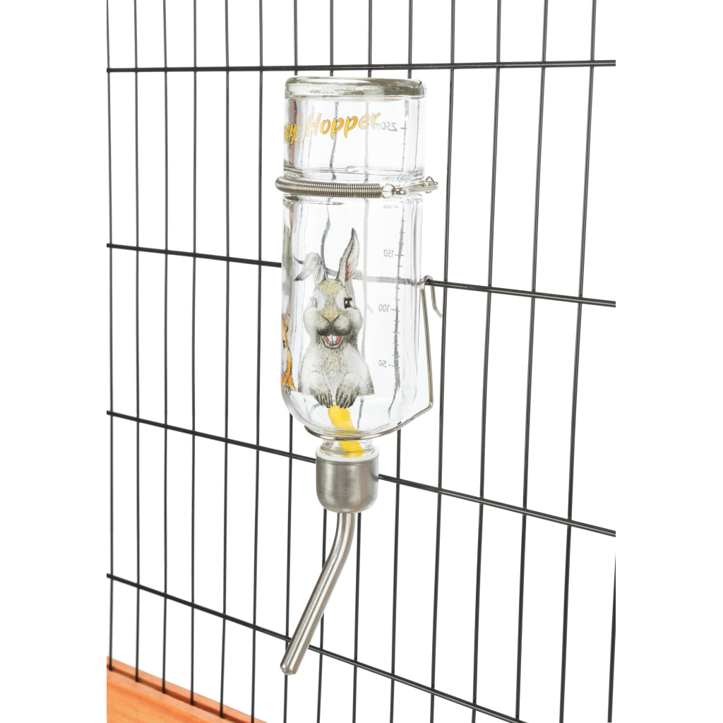 Поїлка для гризунів Trixie Honey & Hopper 500 мл (скло) (4011905604473) - изображение 3