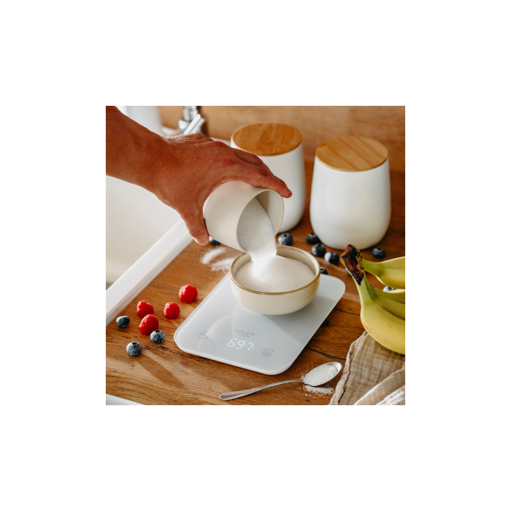 Ваги кухонні Adler AD 3181 grey - зображення 7