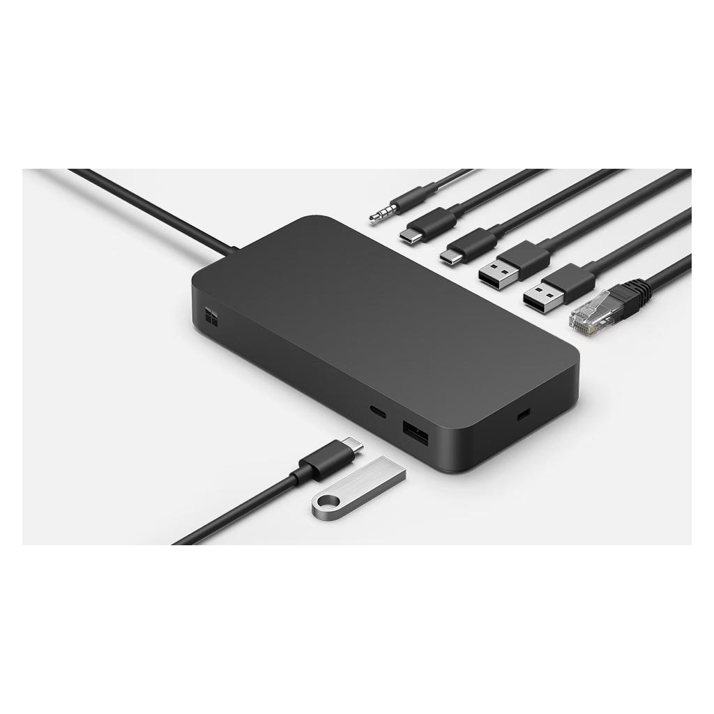 Порт-реплікатор Microsoft Docking Station 165 W - Thunderbolt 4 (T8I-00001) - зображення 3