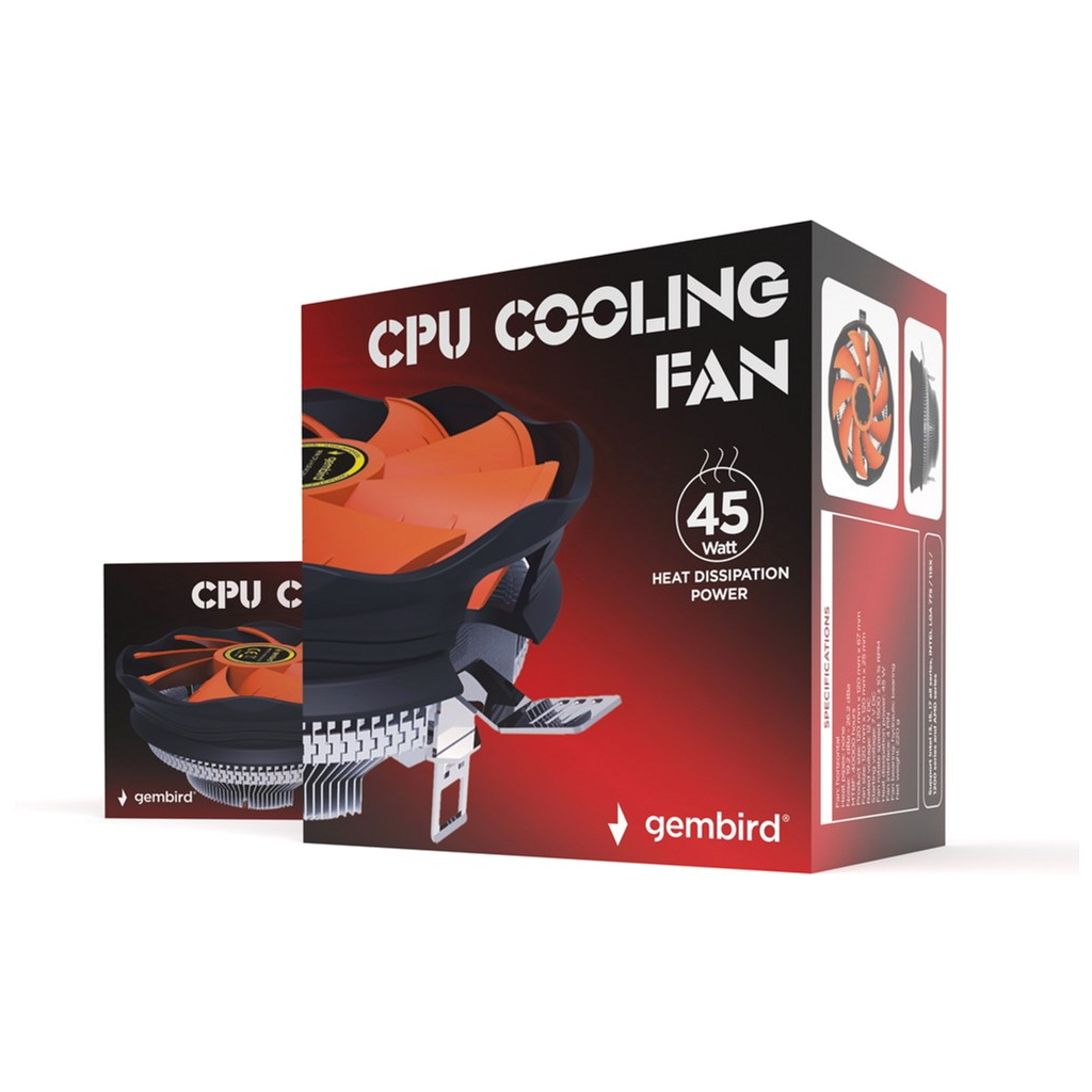 Кулер до процесора Gembird CPU-HURACAN-X30 - зображення 6