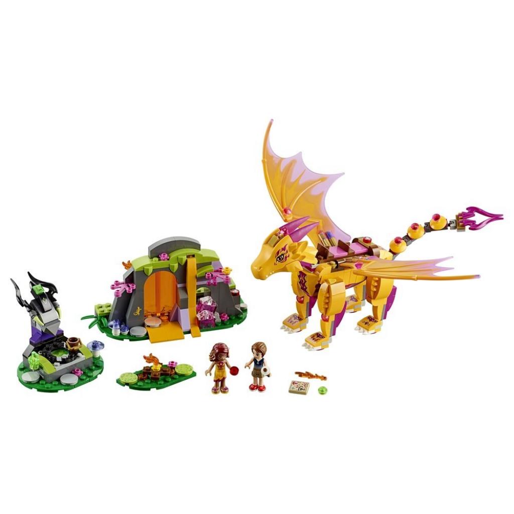 Конструктор LEGO Elves Лава печера дракона вогню (41175) - зображення 2