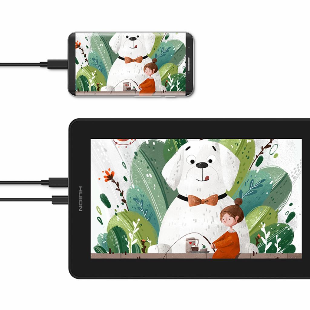 Планшет-монітор Huion Kamvas 12 (GS1161) - зображення 2