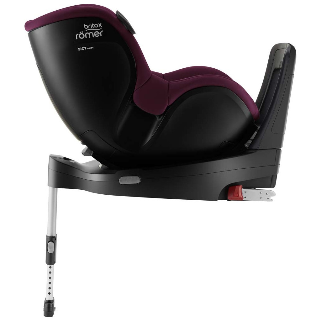 Автокрісло Britax-Romer Dualfix isense Burgundy Red з платформою (2000035115) - зображення 11