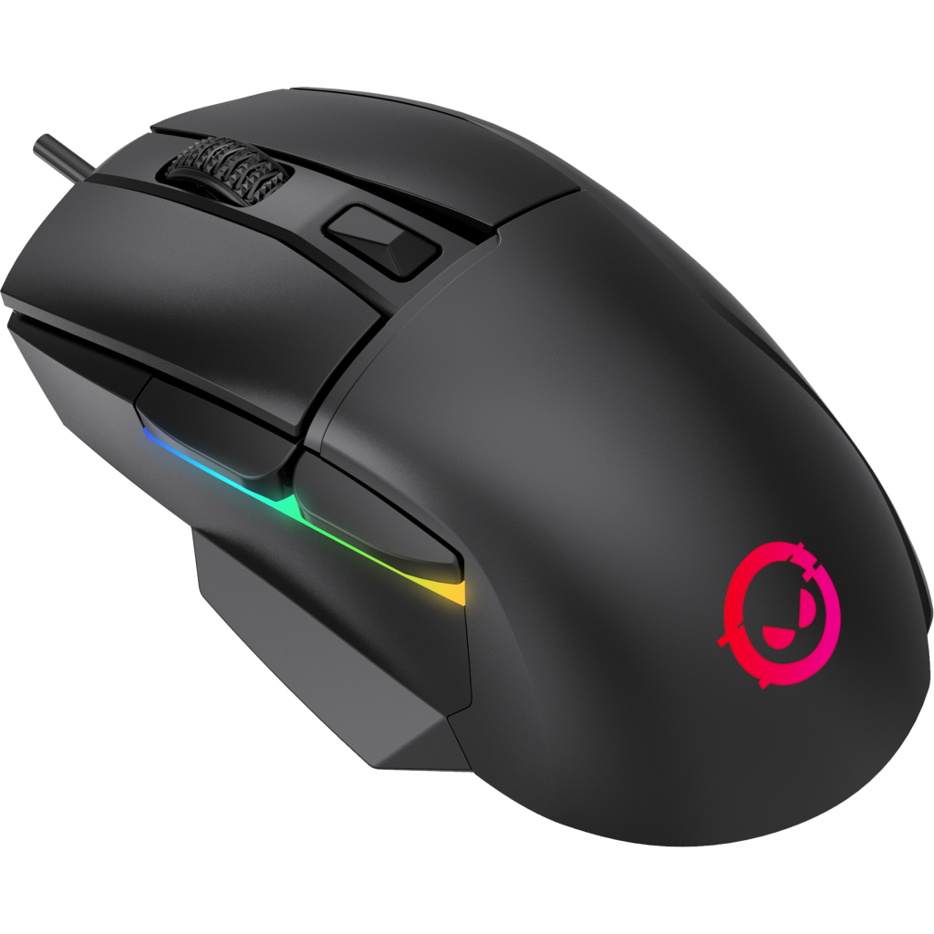 Мишка Lorgar Jetter 357 Wired USB Black (LRG-GMS357) - зображення 2