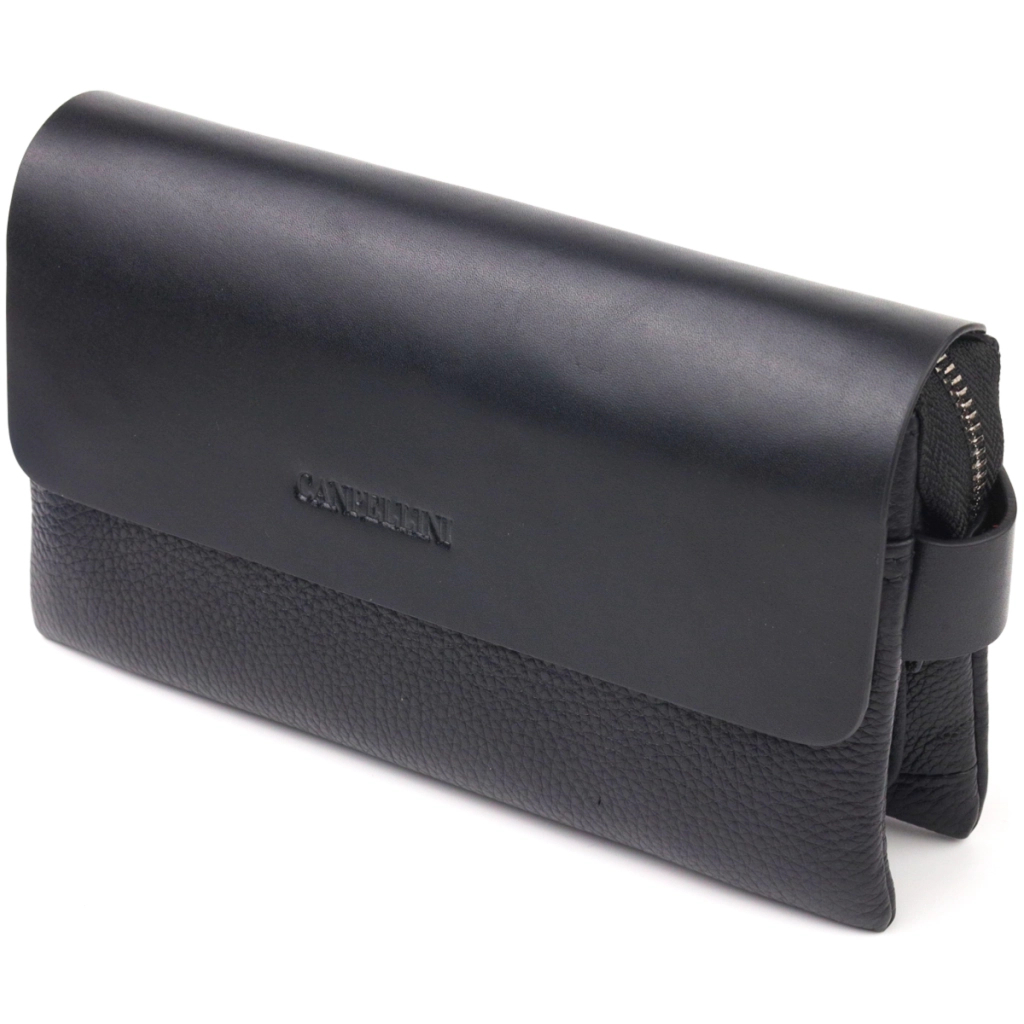 Сумка Canpellini З натуральної шкіри Чорна (21564) - зображення 1