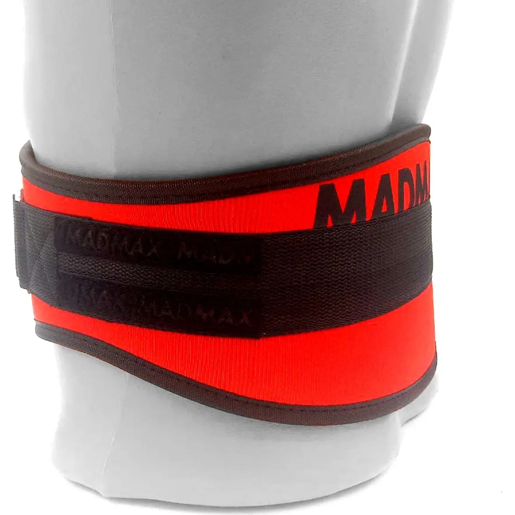 Атлетичний пояс MadMax MFB-421 Simply the Best неопреновий Red XL (MFB-421-RED_XL) - зображення 9