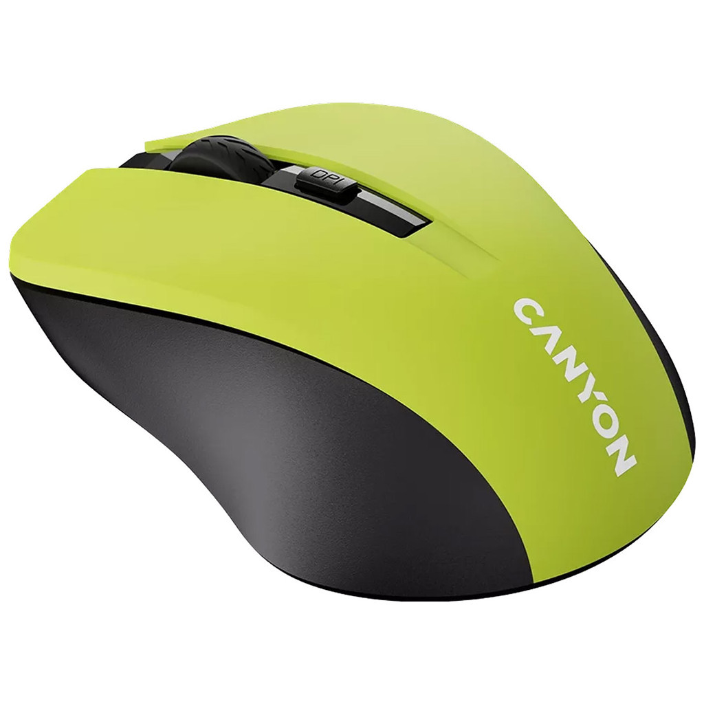 Мишка Canyon MW-1 Wireless Yellow (CNE-CMSW1Y) - зображення 2