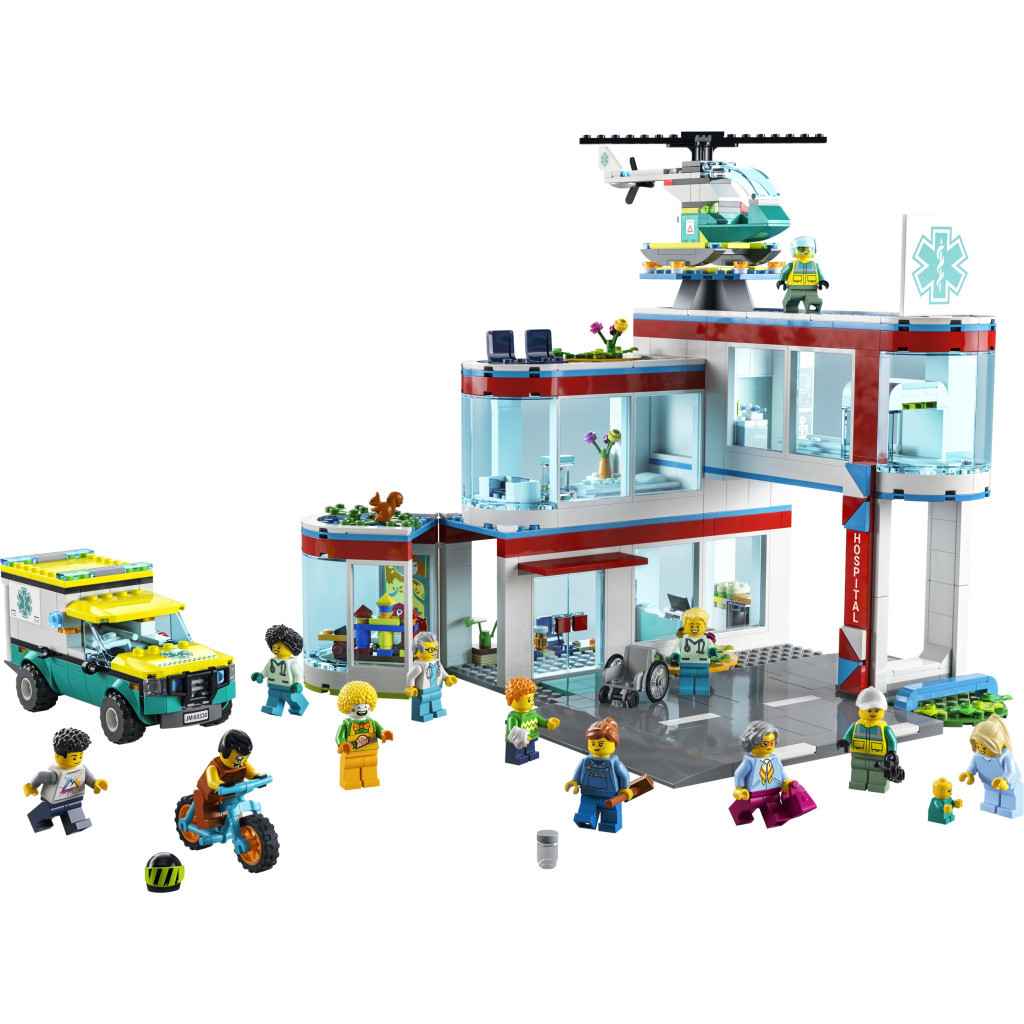 Конструктор LEGO City Лікарня 816 деталей (60330) - зображення 2