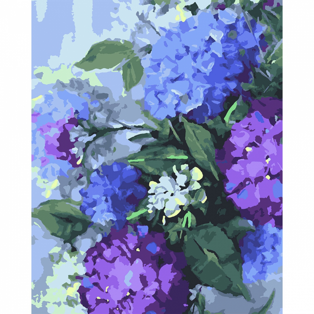 Картина по номерам Santi Містична гортензія 40*50 см (953891) - зображення 1