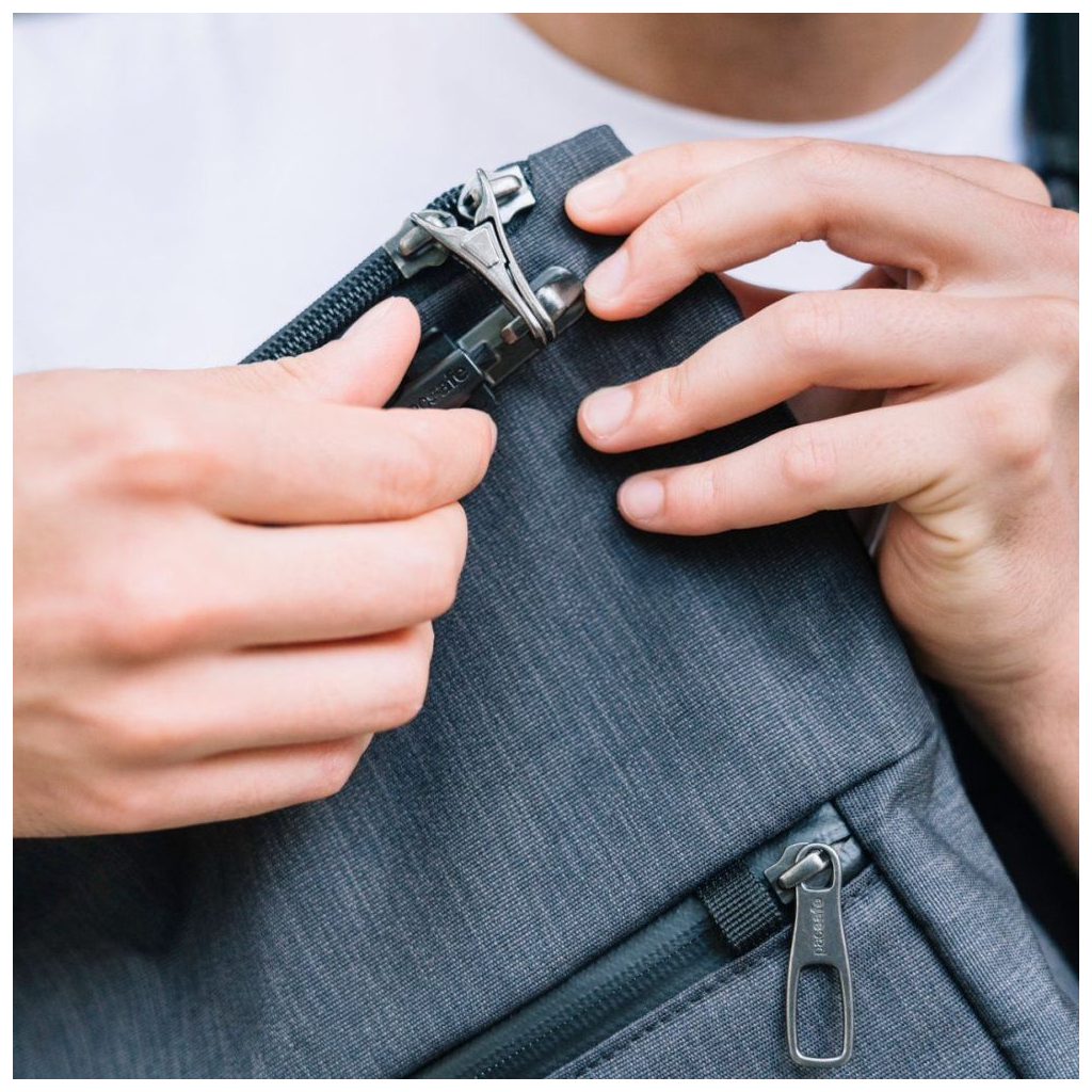 Сумка Pacsafe Metrosafe X sling pack Графітова (30650136) - зображення 6