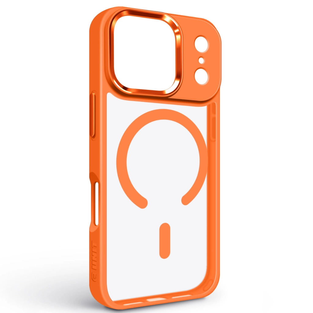 Чохол до мобільного телефона Armorstandart Unit-C MagCase Apple iPhone 17 Pro Orange (ARM86624) - зображення 1