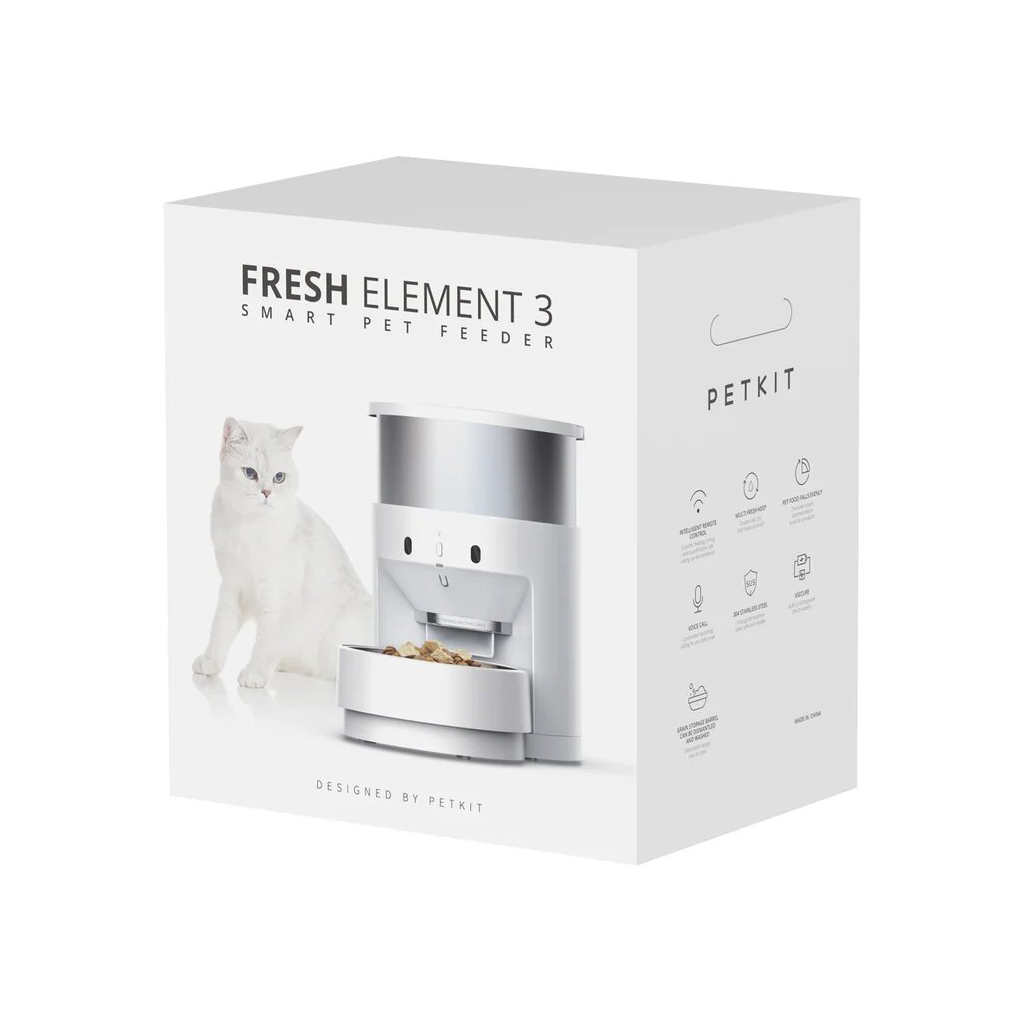 Універсальний посуд для тварин Petkit Смарт годівниця Smart Fresh Element 3 (5 л) (680468) - зображення 6