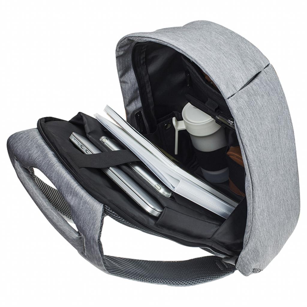 Рюкзак для ноутбука Grand-X 15,6" RS525 Grey - зображення 4