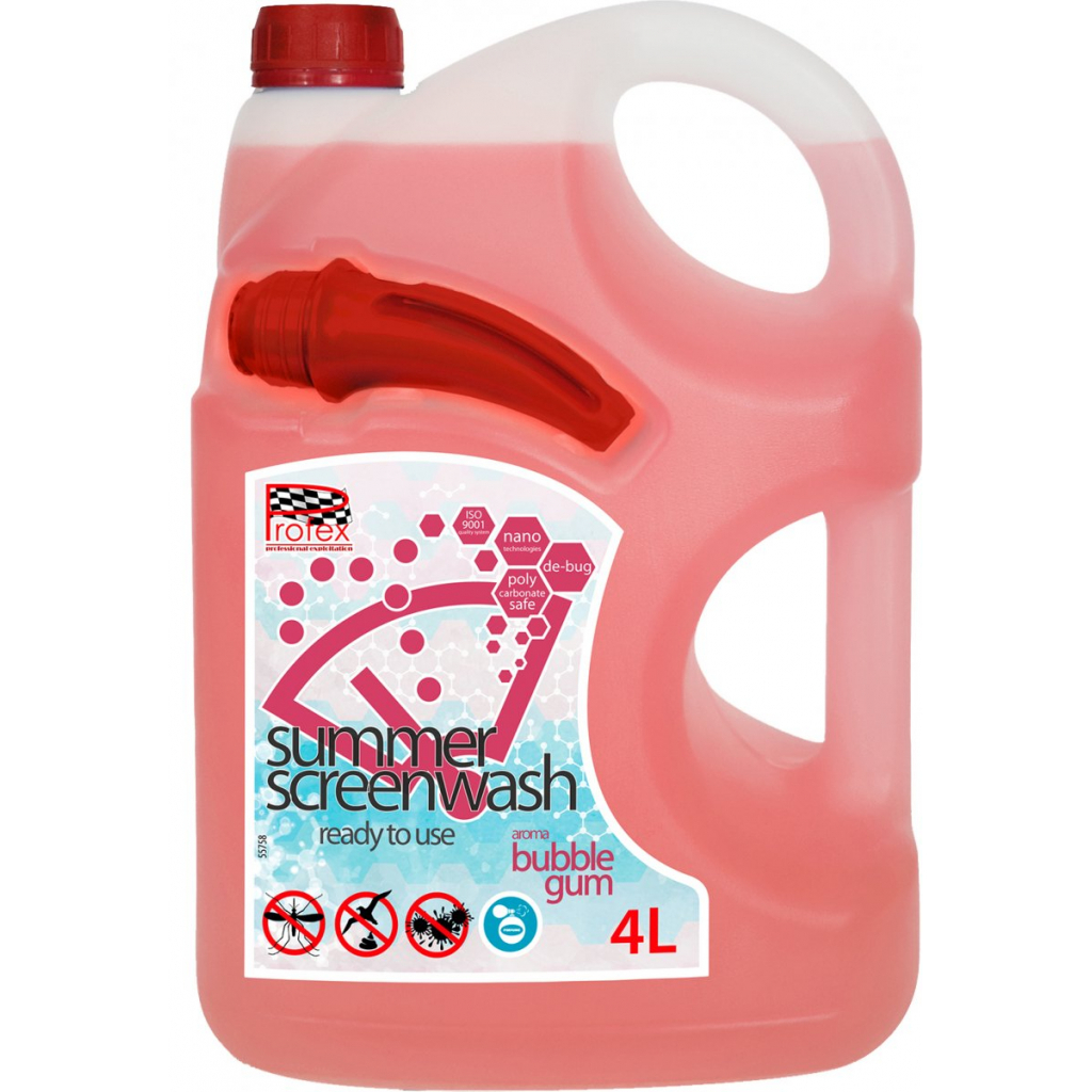Омивач автомобільний Profex літній Bubble gum 4 л (73320) - зображення 1