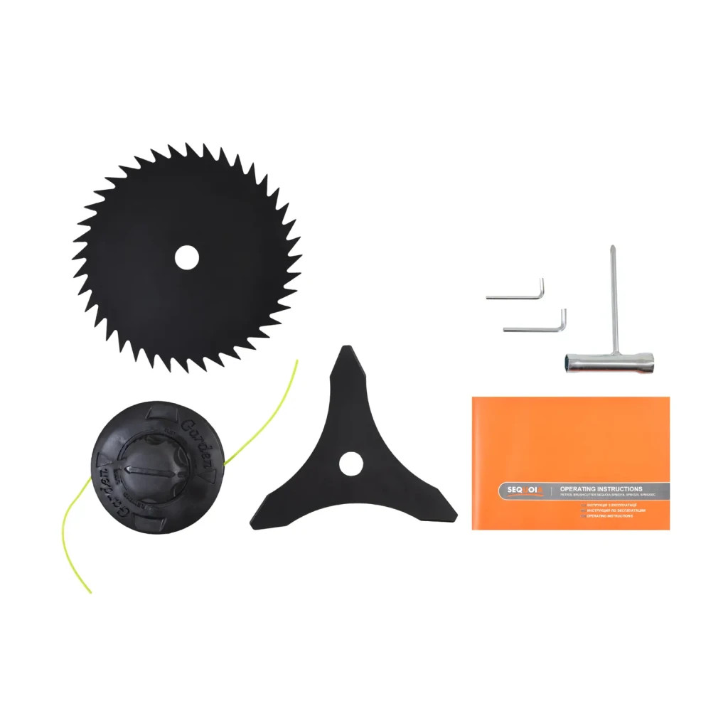 Тример садовий SEQUOIA бензиновий 2.2 кВт, ніж та волосінь, вага 7.6 кг (SPB5230C) - зображення 12