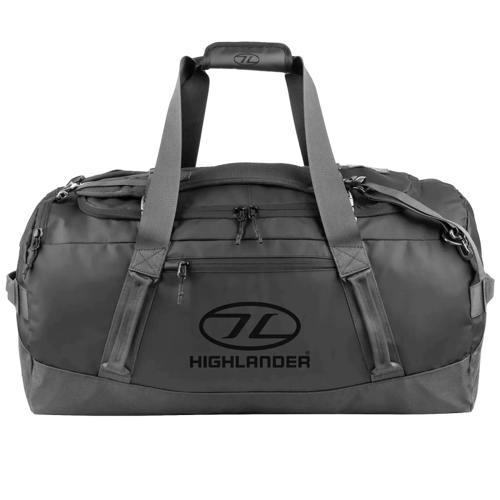 Дорожня сумка Highlander водозахисна Hauler Duffel 90L Black (DB134-BK) (931663) - зображення 1