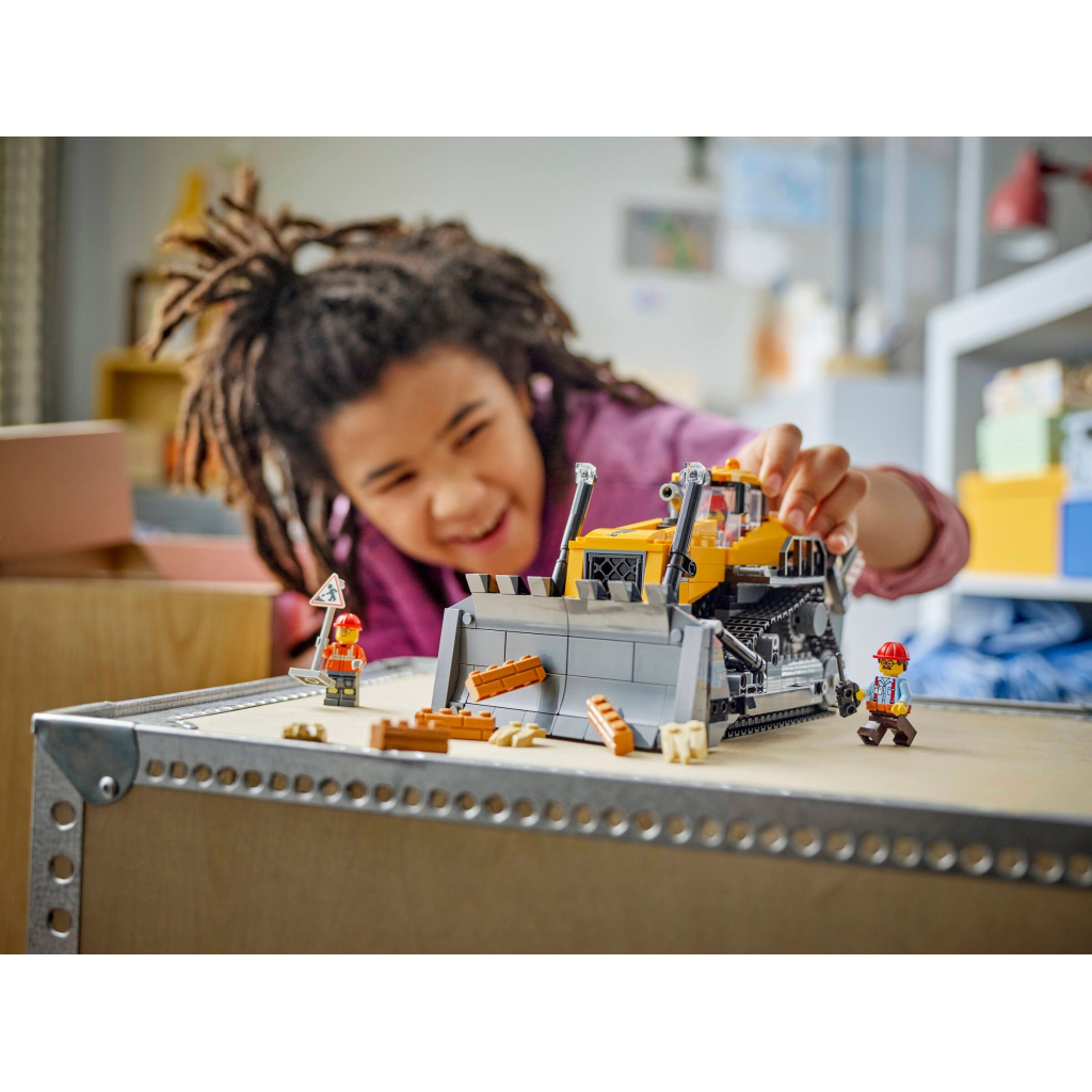 Конструктор LEGO City Жовтий бульдозер (60466) - зображення 10