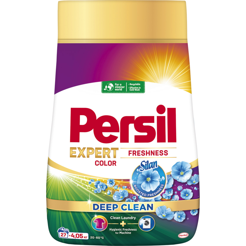 Пральний порошок Persil Expert Deep Clean Автомат Color Свіжість від Silan 4.05 кг (9000101806168) - зображення 1
