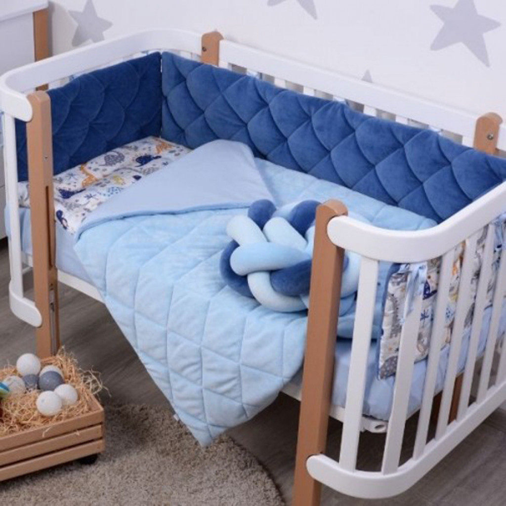 Дитячий постільний набір Верес Velour Dino 5 одиниць (218.03) - зображення 1