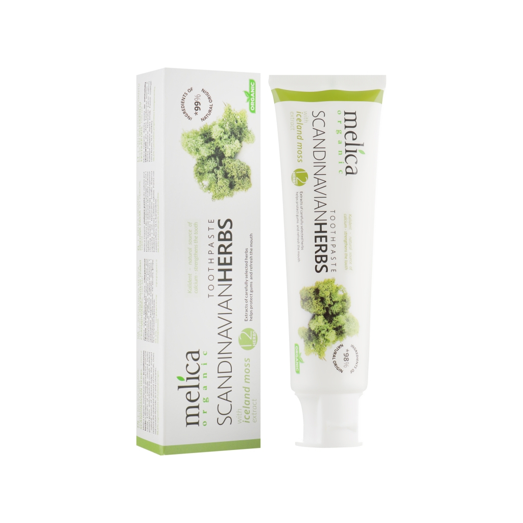 Зубна паста Melica Organic Лікувальні трави Скандинавії 100 мл (4770416003587) - зображення 3