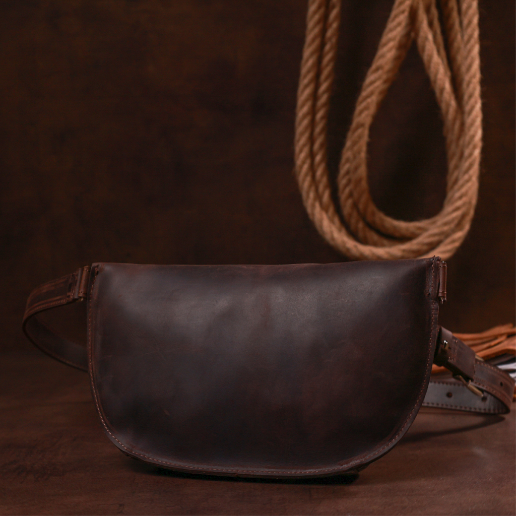 Сумка Shvigel Бананка Коричнева (16395) - зображення 10