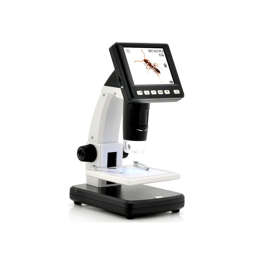 Мікроскоп Sigeta Forward 10x-500x 5.0Mpx 3.5" LCD (65503) - зображення 1