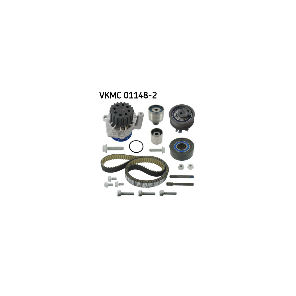 Комплект ременя ГРМ з помпой SKF VKMC 01148-2 - зображення 1