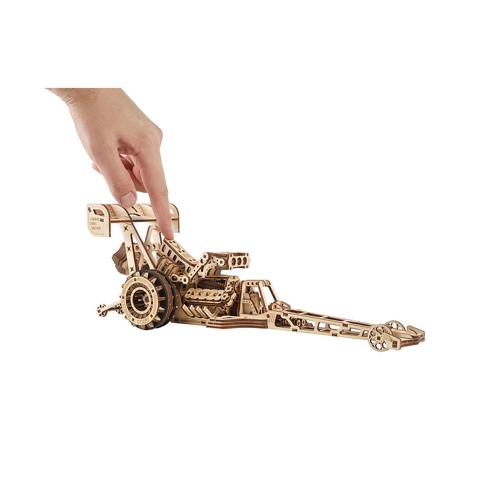 Конструктор Ugears Драгстер (6337395) - зображення 8