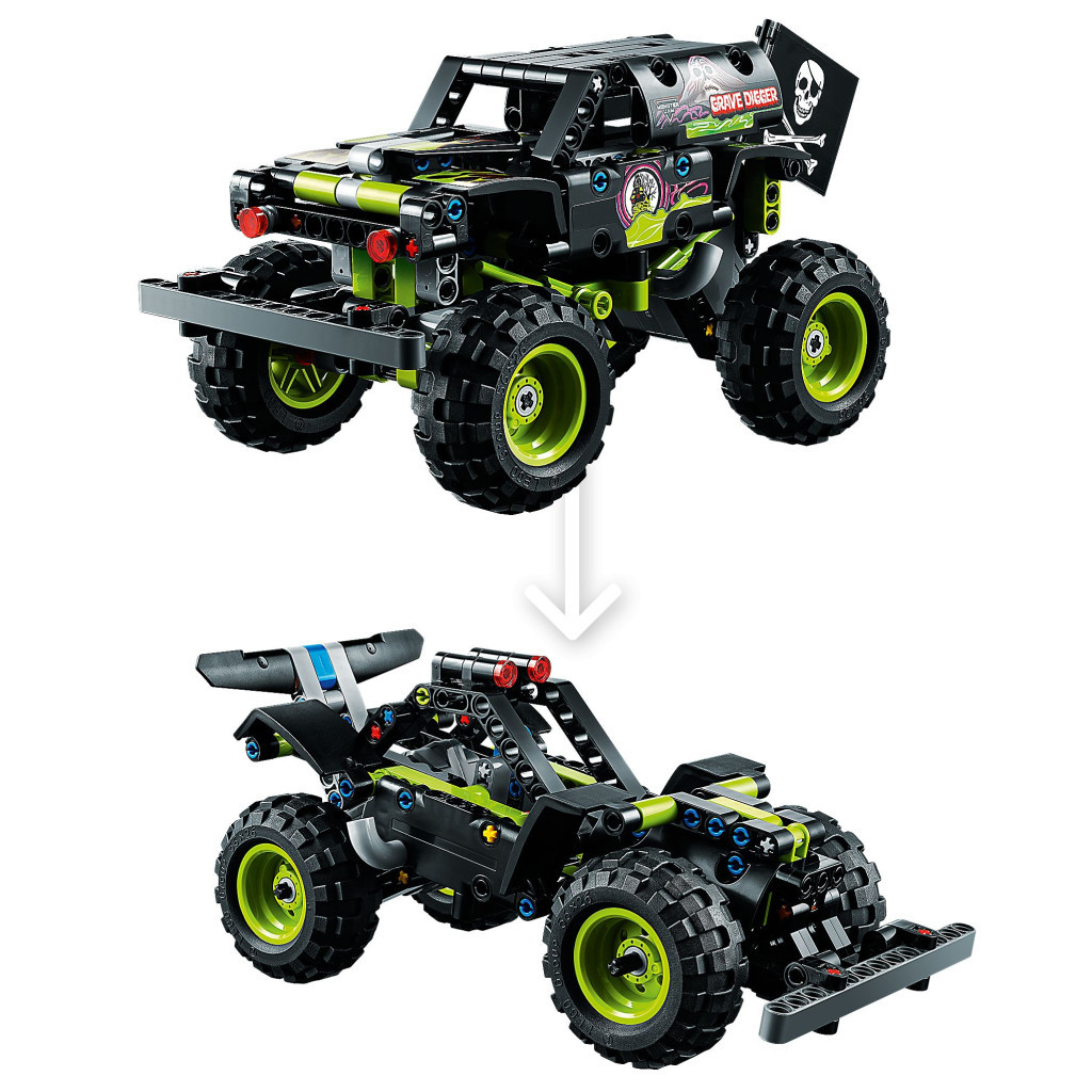 Конструктор LEGO Technic Monster Jam Grave Digger 212 деталей (42118) - зображення 5