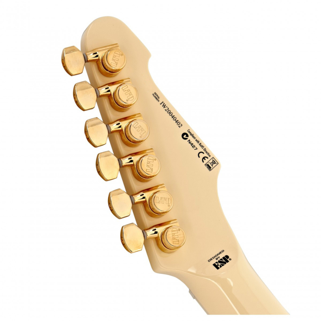 Електрогітара LTD Phoenix-1000 Vintage White - зображення 8