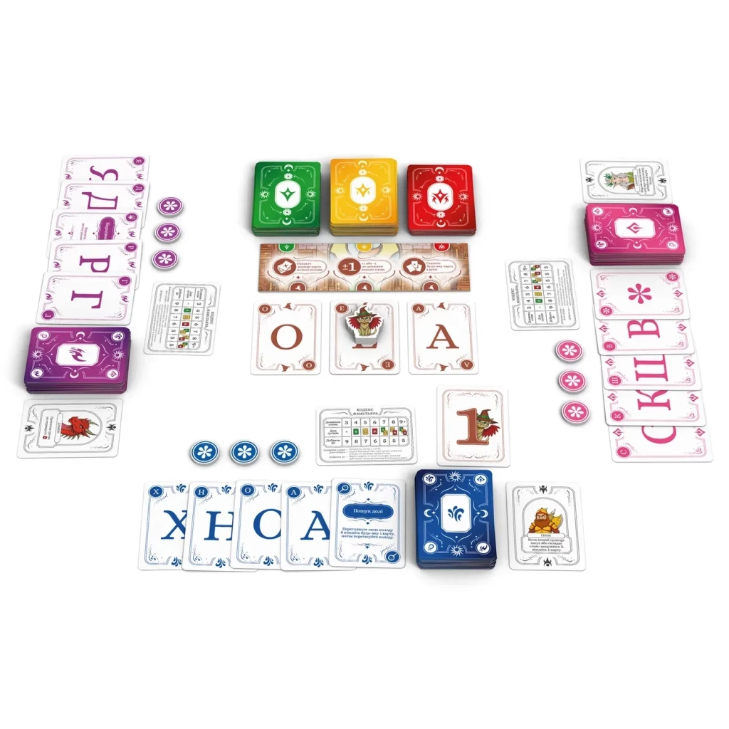 Настільна гра Geekach Games Магія слів (Words of Magic) (укр.) (GKST003UA) - изображение 5
