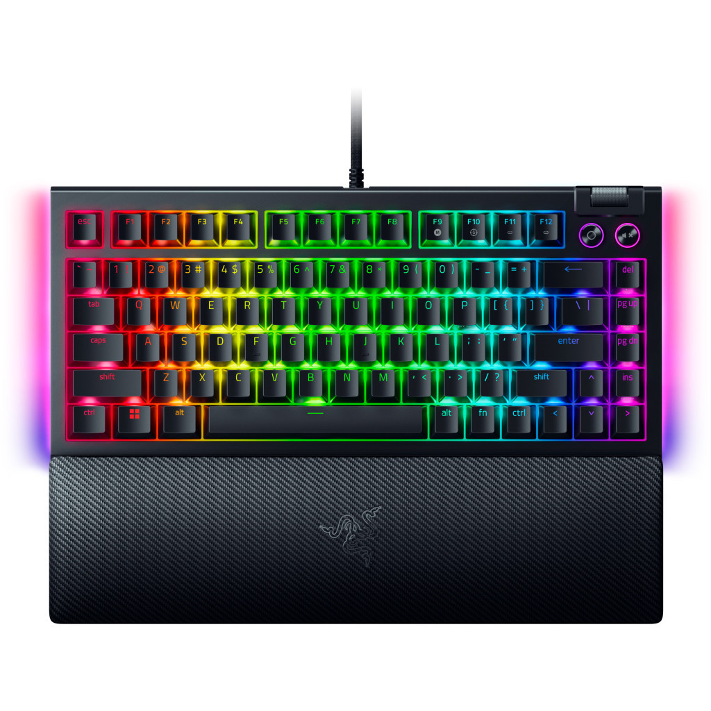 Клавіатура Razer BlackWidow V4 75 USB UA Black (RZ03-05000100-R3M1) - зображення 1