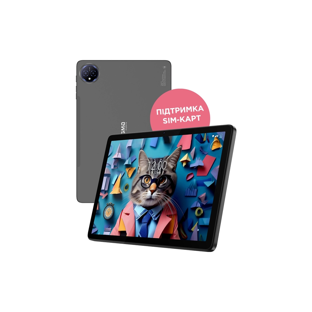 Планшет Sigma Tab A1035 BASIC 10.1" 6/128GB 4G dark grey (4827798966112) - зображення 9