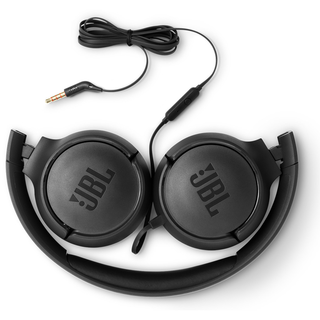 Навушники JBL T500 Black (JBLT500BLK) - зображення 5