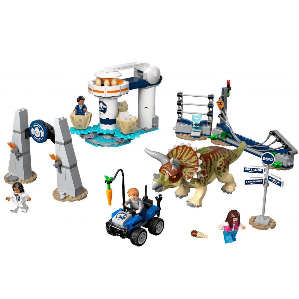Конструктор LEGO Jurassic World Напад трицератопса 447 деталей (75937) - зображення 2