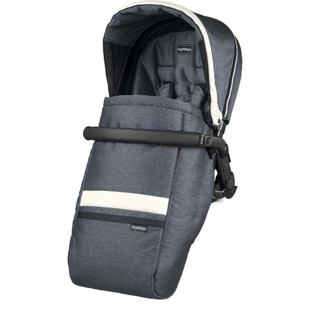 Коляска Peg-Perego 2 в 1 Book Plus S Luxe Mirage Сіро-синя (PACK01-00000000002) - зображення 8