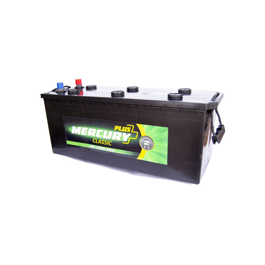 Акумулятор автомобільний MERCURY battery CLASSIC Plus 140Ah збоку (+/-) без нижн. бурта (P47285) - зображення 3