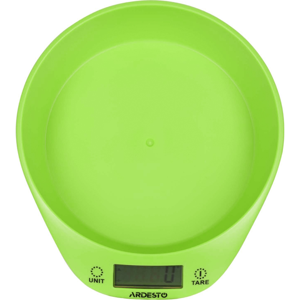 Ваги кухонні Ardesto SCK-900BGR макс. вага 5 кг/білий+зелений (SCK-900BGR) - изображение 5